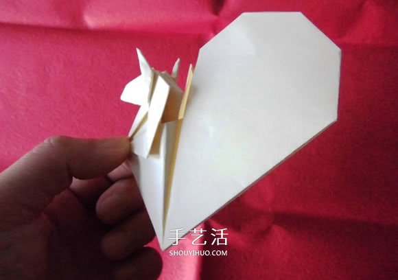 新年交好运！祝福“马上心想事成”的折法图解 -  www.shouyihuo.com