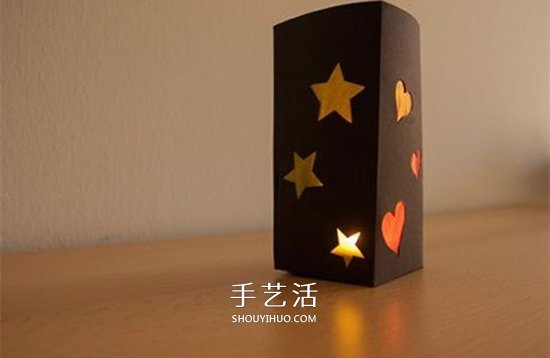 卡纸做灯笼的方法图解 简单又好看卡纸灯饰DIY -  www.shouyihuo.com