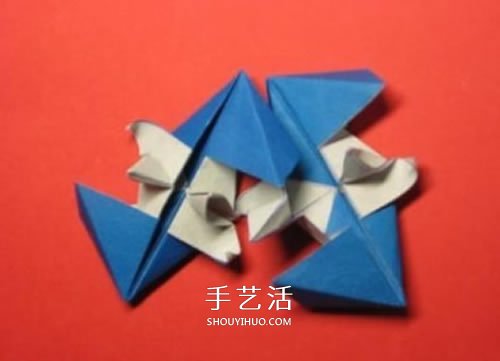 春意盎然的花球！手工折纸立体纸花球的教程 -  www.shouyihuo.com
