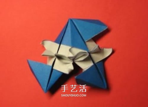 春意盎然的花球！手工折纸立体纸花球的教程 -  www.shouyihuo.com