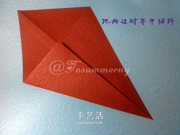 立体海马的折叠方法 手工折纸精致海马怎么折 -  www.shouyihuo.com