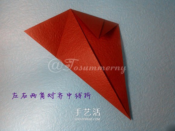 立体海马的折叠方法 手工折纸精致海马怎么折 -  www.shouyihuo.com