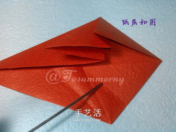 立体海马的折叠方法 手工折纸精致海马怎么折 -  www.shouyihuo.com