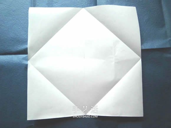 八面玲珑绣球礼盒折法 折纸绣球礼品盒的方法 -  www.shouyihuo.com