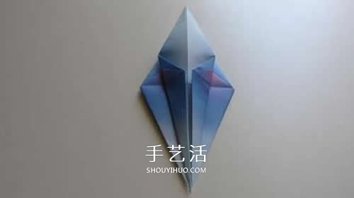 折纸千纸鹤的步骤小改造 简单折出立体丹顶鹤 -  www.shouyihuo.com