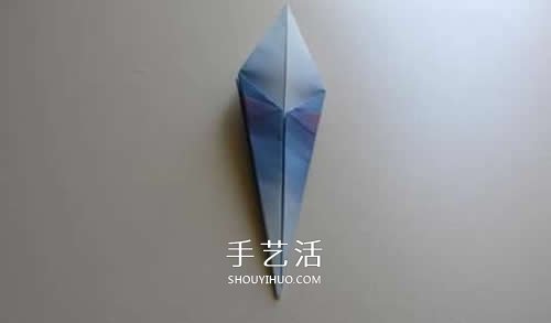 折纸千纸鹤的步骤小改造 简单折出立体丹顶鹤 -  www.shouyihuo.com