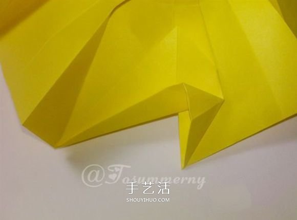冬日里的暖阳！手工折纸立体太阳的折法图解 -  www.shouyihuo.com