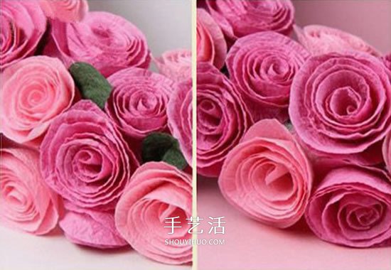 皱纹纸花手工制作教程 做纸花原来这么简单！ -  www.shouyihuo.com