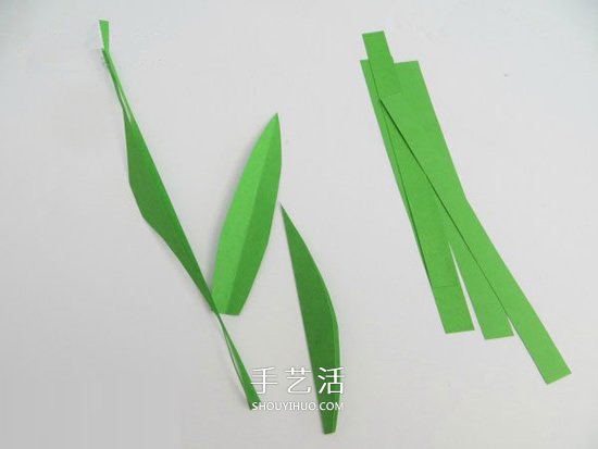 简单郁金香花贺卡做法 卡纸手工制作花朵贺卡 -  www.shouyihuo.com