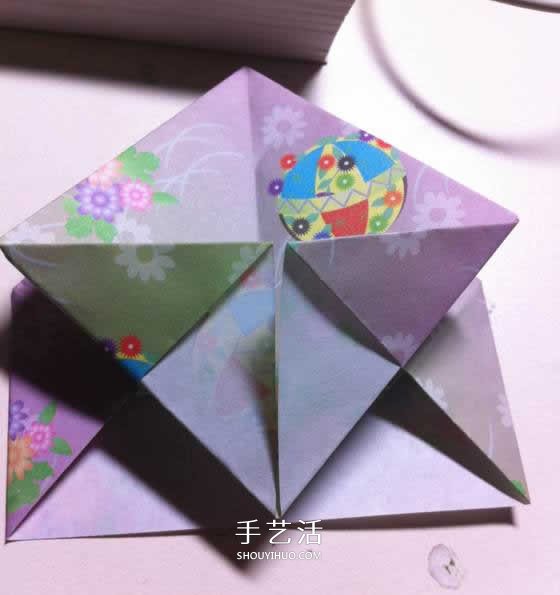 微型月季花的折纸教程 漂亮钻石玫瑰怎么折图解 -  www.shouyihuo.com