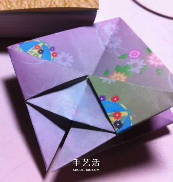 微型月季花的折纸教程 漂亮钻石玫瑰怎么折图解 -  www.shouyihuo.com