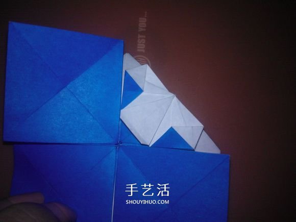 平面螃蟹怎么折图解 像画出来的小螃蟹折纸 -  www.shouyihuo.com