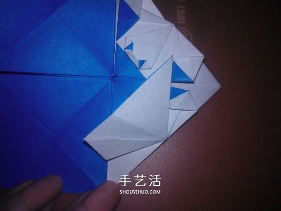 平面螃蟹怎么折图解 像画出来的小螃蟹折纸 -  www.shouyihuo.com