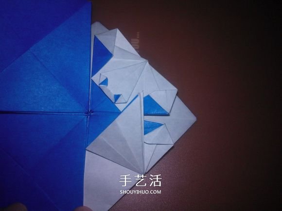 平面螃蟹怎么折图解 像画出来的小螃蟹折纸 -  www.shouyihuo.com
