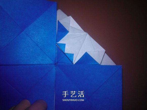 平面螃蟹怎么折图解 像画出来的小螃蟹折纸 -  www.shouyihuo.com