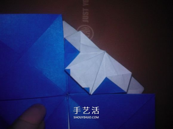 平面螃蟹怎么折图解 像画出来的小螃蟹折纸 -  www.shouyihuo.com