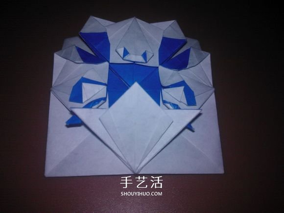 平面螃蟹怎么折图解 像画出来的小螃蟹折纸 -  www.shouyihuo.com