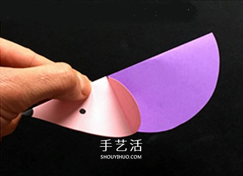 彩色卡纸做小老鼠教程 简单立体老鼠制作图片 -  www.shouyihuo.com