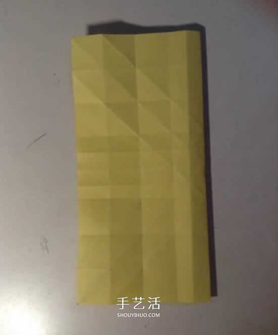 原创微微玫瑰的折法 详细折纸玫瑰花过程步骤 -  www.shouyihuo.com