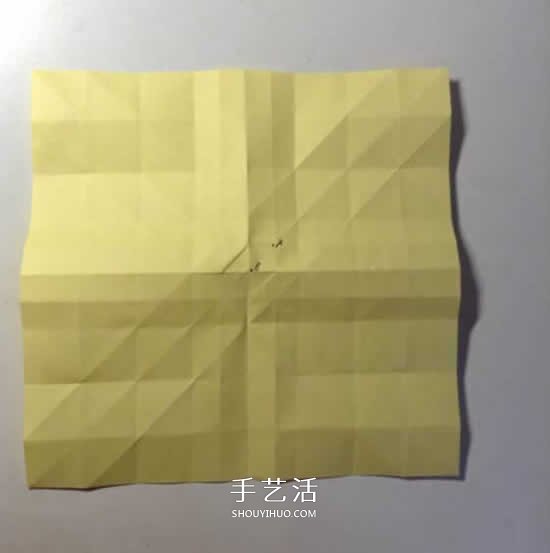 原创微微玫瑰的折法 详细折纸玫瑰花过程步骤 -  www.shouyihuo.com
