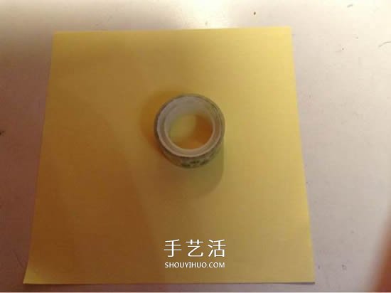 原创微微玫瑰的折法 详细折纸玫瑰花过程步骤 -  www.shouyihuo.com
