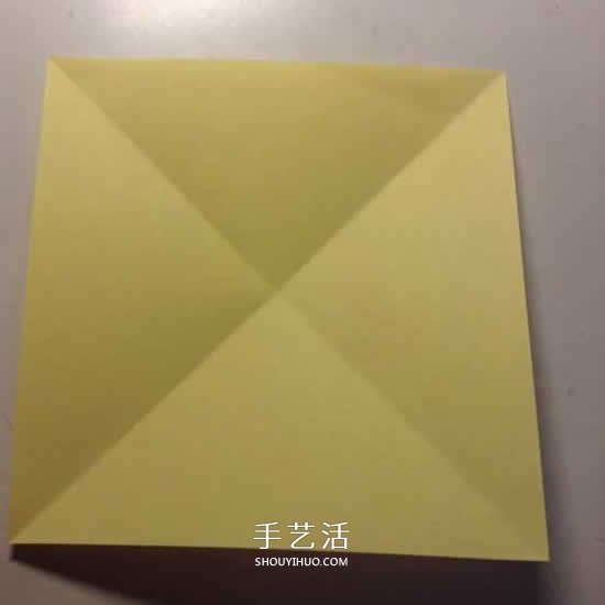 原创微微玫瑰的折法 详细折纸玫瑰花过程步骤 -  www.shouyihuo.com
