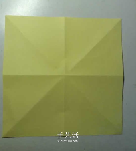 原创微微玫瑰的折法 详细折纸玫瑰花过程步骤 -  www.shouyihuo.com