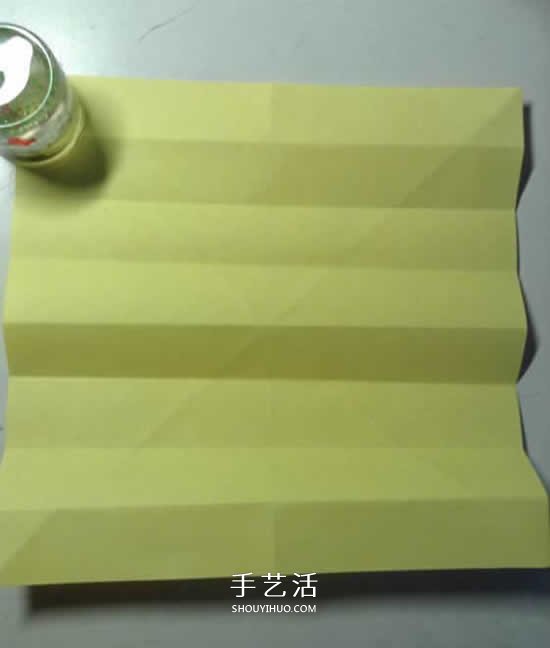 原创微微玫瑰的折法 详细折纸玫瑰花过程步骤 -  www.shouyihuo.com