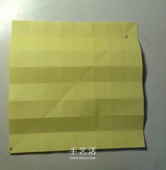 原创微微玫瑰的折法 详细折纸玫瑰花过程步骤 -  www.shouyihuo.com