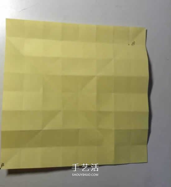 原创微微玫瑰的折法 详细折纸玫瑰花过程步骤 -  www.shouyihuo.com