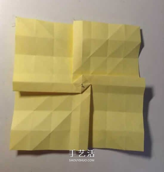 原创微微玫瑰的折法 详细折纸玫瑰花过程步骤 -  www.shouyihuo.com