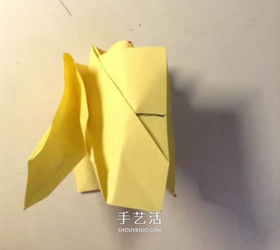 原创微微玫瑰的折法 详细折纸玫瑰花过程步骤 -  www.shouyihuo.com