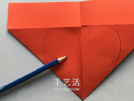 祝福幸运！七星瓢虫情人节爱心卡片的做法 -  www.shouyihuo.com
