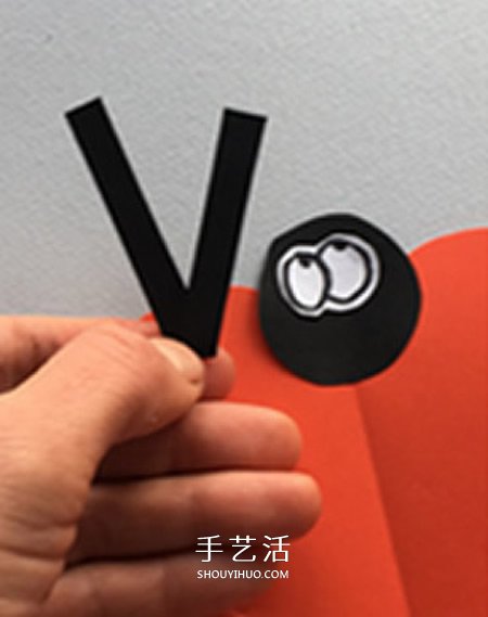 祝福幸运！七星瓢虫情人节爱心卡片的做法 -  www.shouyihuo.com