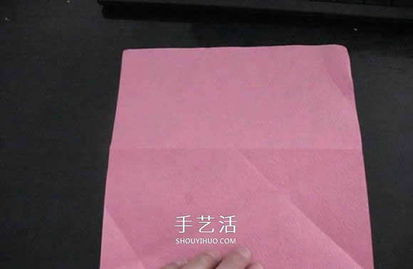 赠送初恋的小礼物！折纸蔷薇戒指的折法图解 -  www.shouyihuo.com