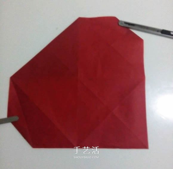 瑞兽麒麟的折法图解过程 折纸神谷哲史的麒麟 -  www.shouyihuo.com