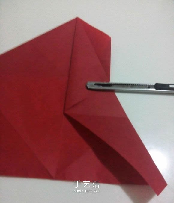 瑞兽麒麟的折法图解过程 折纸神谷哲史的麒麟 -  www.shouyihuo.com