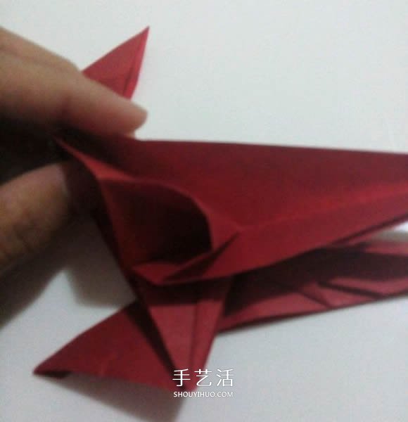 瑞兽麒麟的折法图解过程 折纸神谷哲史的麒麟 -  www.shouyihuo.com
