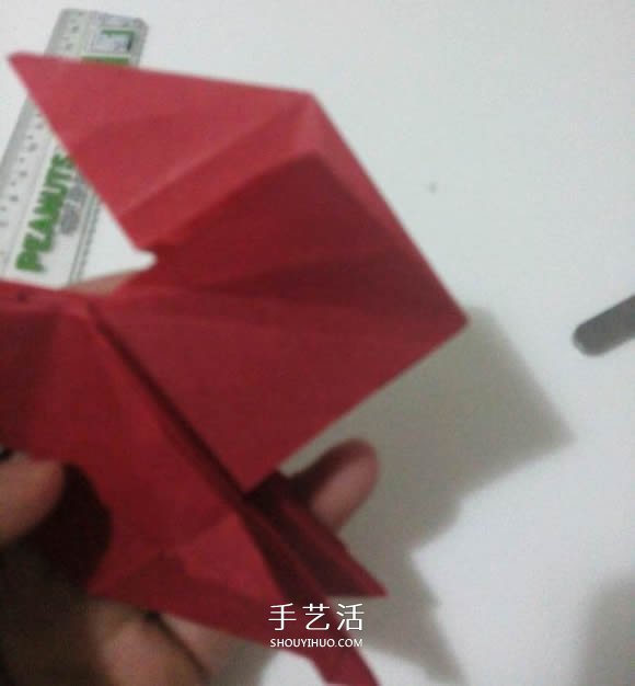 瑞兽麒麟的折法图解过程 折纸神谷哲史的麒麟 -  www.shouyihuo.com