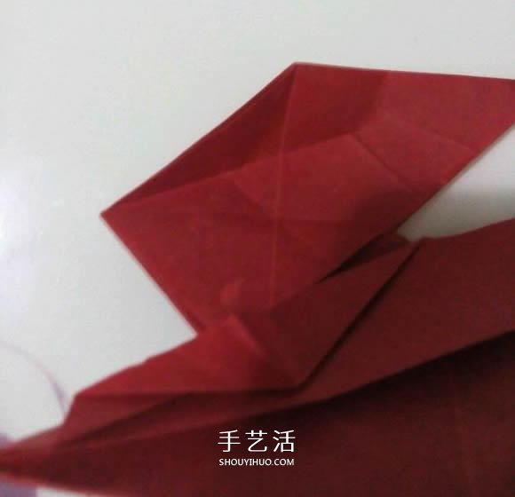 瑞兽麒麟的折法图解过程 折纸神谷哲史的麒麟 -  www.shouyihuo.com
