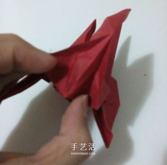 瑞兽麒麟的折法图解过程 折纸神谷哲史的麒麟 -  www.shouyihuo.com