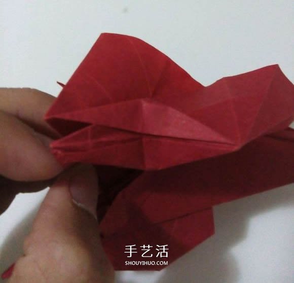 瑞兽麒麟的折法图解过程 折纸神谷哲史的麒麟 -  www.shouyihuo.com