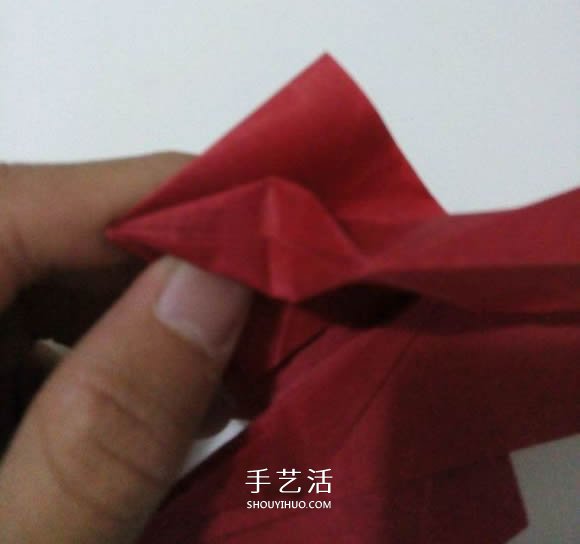 瑞兽麒麟的折法图解过程 折纸神谷哲史的麒麟 -  www.shouyihuo.com