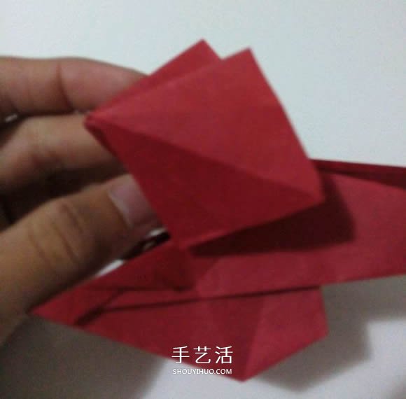 瑞兽麒麟的折法图解过程 折纸神谷哲史的麒麟 -  www.shouyihuo.com