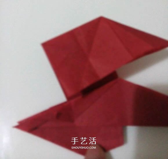 瑞兽麒麟的折法图解过程 折纸神谷哲史的麒麟 -  www.shouyihuo.com