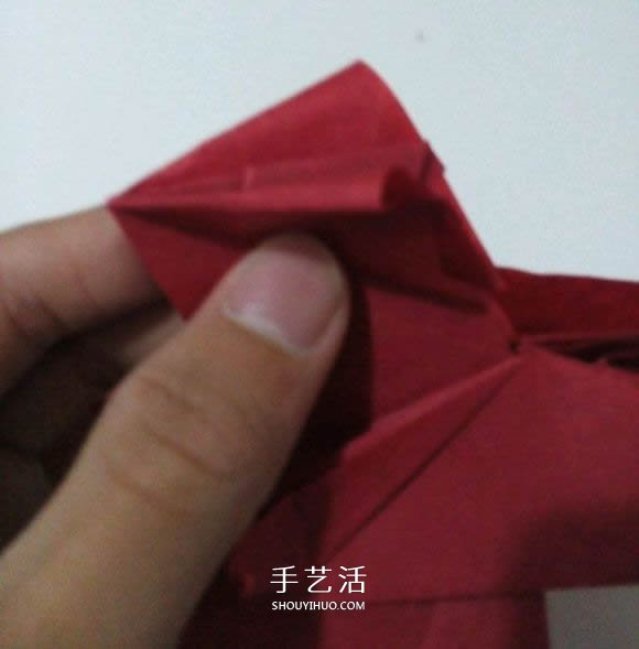 瑞兽麒麟的折法图解过程 折纸神谷哲史的麒麟 -  www.shouyihuo.com