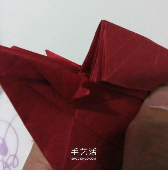 瑞兽麒麟的折法图解过程 折纸神谷哲史的麒麟 -  www.shouyihuo.com