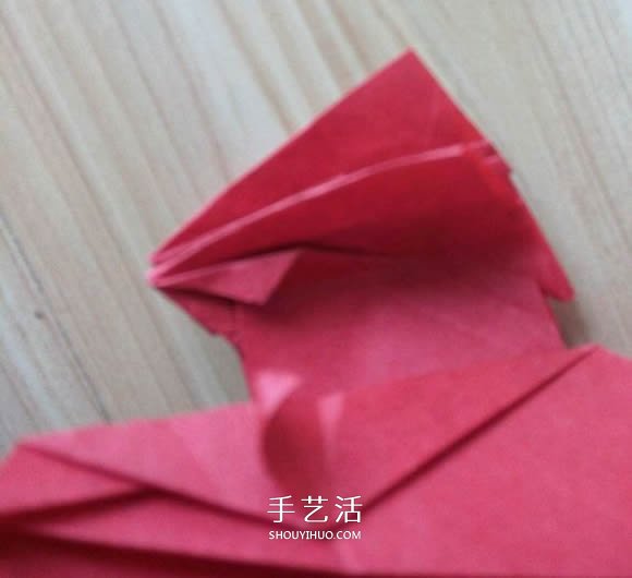 瑞兽麒麟的折法图解过程 折纸神谷哲史的麒麟 -  www.shouyihuo.com