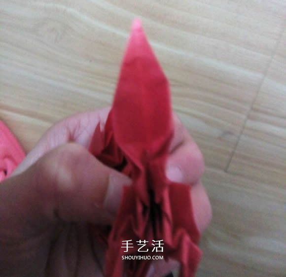 瑞兽麒麟的折法图解过程 折纸神谷哲史的麒麟 -  www.shouyihuo.com