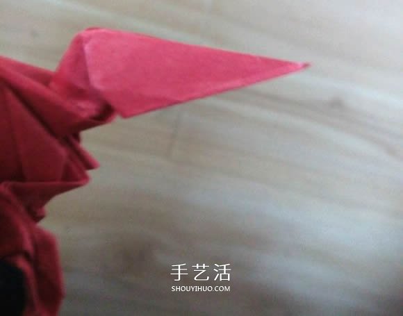 瑞兽麒麟的折法图解过程 折纸神谷哲史的麒麟 -  www.shouyihuo.com